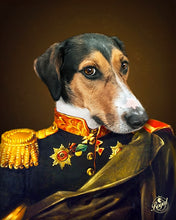 Load image into Gallery viewer, THE GENERAL - ROYAL PET PORTRAITS