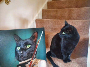 Pet Portraits on Canvas - Royal Pet Pawtrait