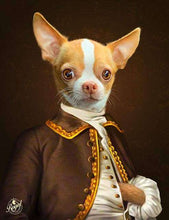 Load image into Gallery viewer, Dog Portrait on Canvas - Royal Pet Pawtrait