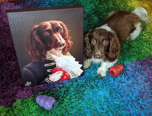 Pet Portraits on Canvas - Royal Pet Pawtrait