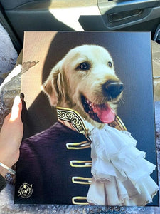 Pet Portraits on Canvas - Royal Pet Pawtrait