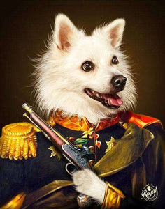 Pet Portraits on Canvas - Royal Pet Pawtrait
