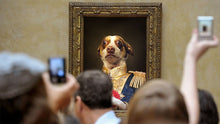 Load image into Gallery viewer, Pet Portraits on Canvas - Royal Pet Pawtrait