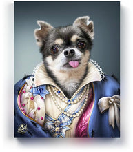 Load image into Gallery viewer, Pet Portraits on Canvas - Royal Pet Pawtrait