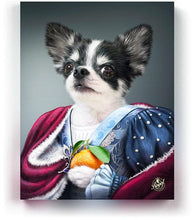 Load image into Gallery viewer, Pet Portraits on Canvas - Royal Pet Pawtrait