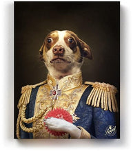 Load image into Gallery viewer, Pet Portraits on Canvas - Royal Pet Pawtrait