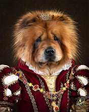 Load image into Gallery viewer, THE QUEEN - ROYAL PET PORTRAITS