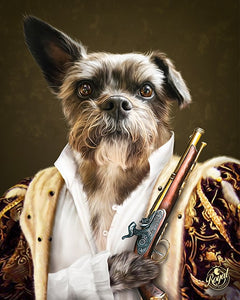 THE KING - ROYAL PET PORTRAITS