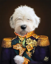 Load image into Gallery viewer, THE COLONEL - ROYAL PET PORTRAITS