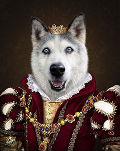 THE QUEEN - ROYAL PET PORTRAITS