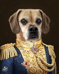 THE HERO - ROYAL PET PORTRAITS