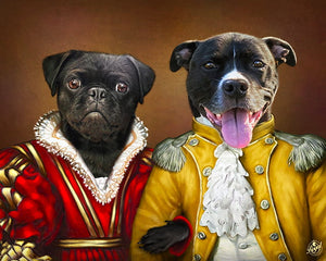 THE ROYAL FAMILY - ROYAL MULTI-PET PORTRAITS