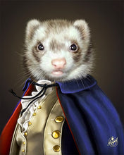 Load image into Gallery viewer, THE PAWSIDENT WASHINGTON - ROYAL PET PORTRAITS