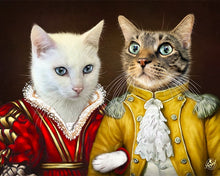 Load image into Gallery viewer, THE ROYAL FAMILY - ROYAL MULTI-PET PORTRAITS