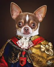 Load image into Gallery viewer, THE PRINCE - ROYAL PET PORTRAITS