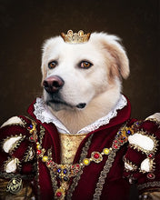Load image into Gallery viewer, THE QUEEN - ROYAL PET PORTRAITS