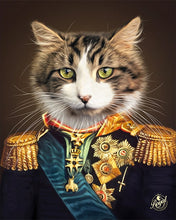 Load image into Gallery viewer, THE COLONEL - ROYAL PET PORTRAITS