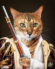 Load image into Gallery viewer, THE KING - ROYAL PET PORTRAITS