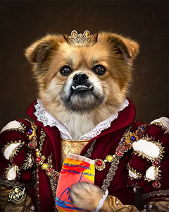 THE QUEEN - ROYAL PET PORTRAITS