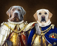 Load image into Gallery viewer, THE KINGS - ROYAL MULTI-PET PORTRAITS