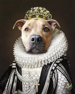 THE PRINCESS - ROYAL PET PORTRAITS