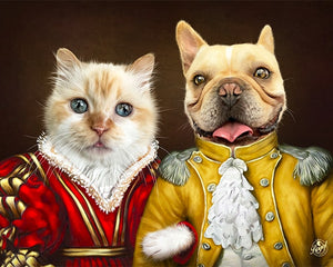 THE ROYAL FAMILY - ROYAL MULTI-PET PORTRAITS