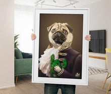 Load image into Gallery viewer, Dog Portrait on Canvas - Royal Pet Pawtrait