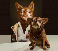 Load image into Gallery viewer, Pet Portraits on Canvas - Royal Pet Pawtrait